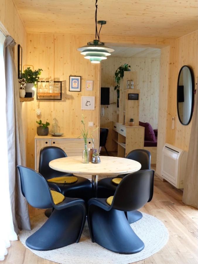 Hjem - Tiny Homes Direkt Am Wald Zwischen Allgaeu & Bodensee Bergatreute Exterior foto