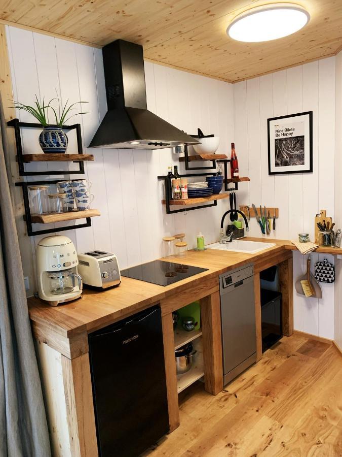 Hjem - Tiny Homes Direkt Am Wald Zwischen Allgaeu & Bodensee Bergatreute Exterior foto